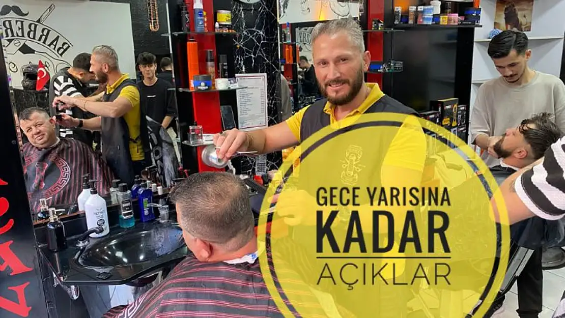 Kuaförlerde bayram yoğunluğu