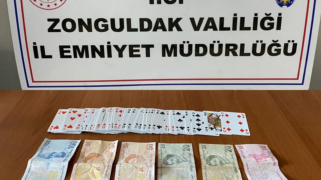 Kumar baskını: 4 kişiye 20 bin 275 lira ceza