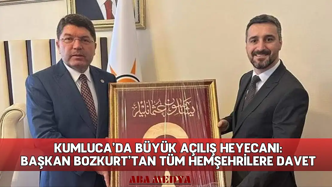 Kumluca'da Büyük Açılış Heyecanı