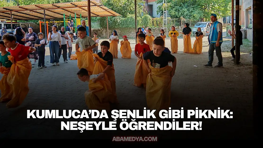 Kumluca'da Şenlik Gibi Piknik: Neşeyle Öğrendiler!