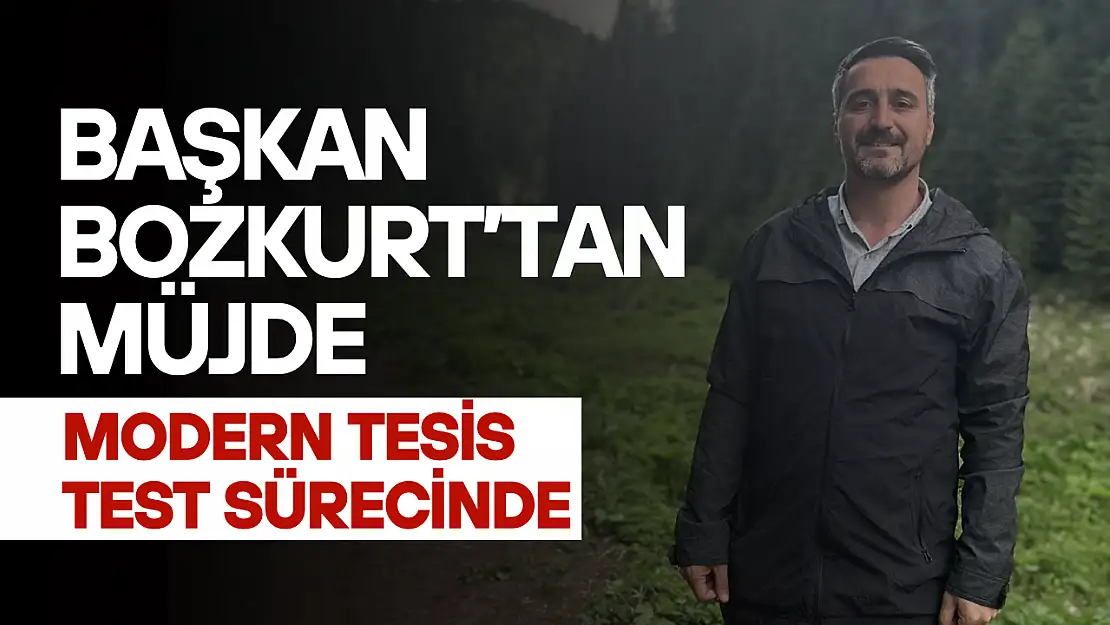 Kumluca'ya Yeni İçme Suyu Arıtma Tesisi