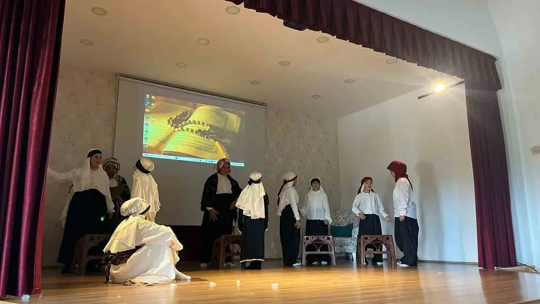 Kur'an kursları kapanış programı düzenlendi