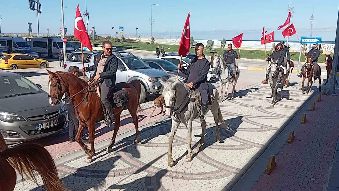 Kurtuluş Savaşı'nın simgesi İstiklal Yolu'nda anlamlı sürüş