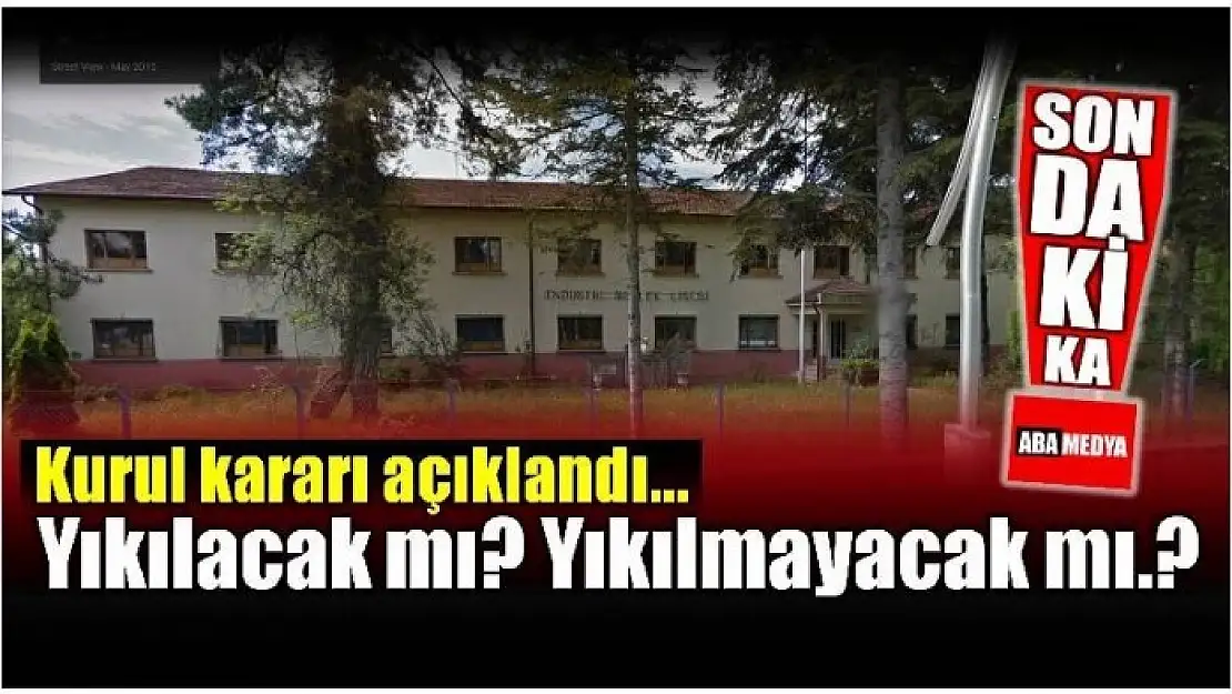 KURUL KARARI AÇIKLANDI!