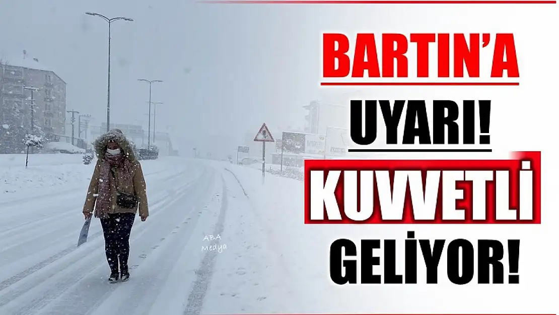 Kuvvetli kar sağanakları geliyor