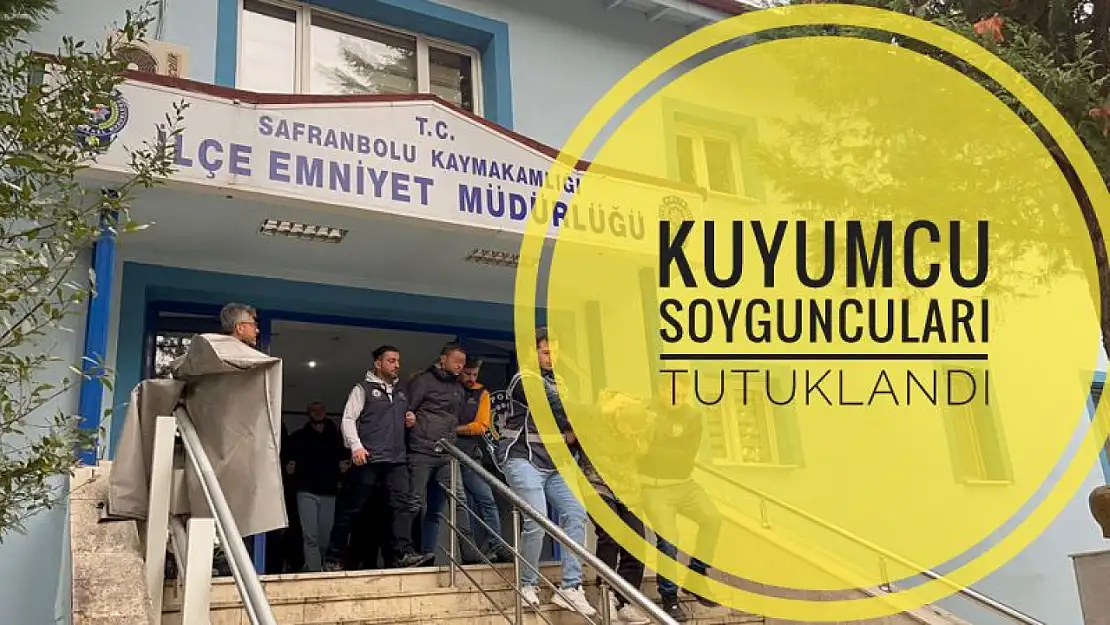 Kuyumcu soyguncuları tutuklandı