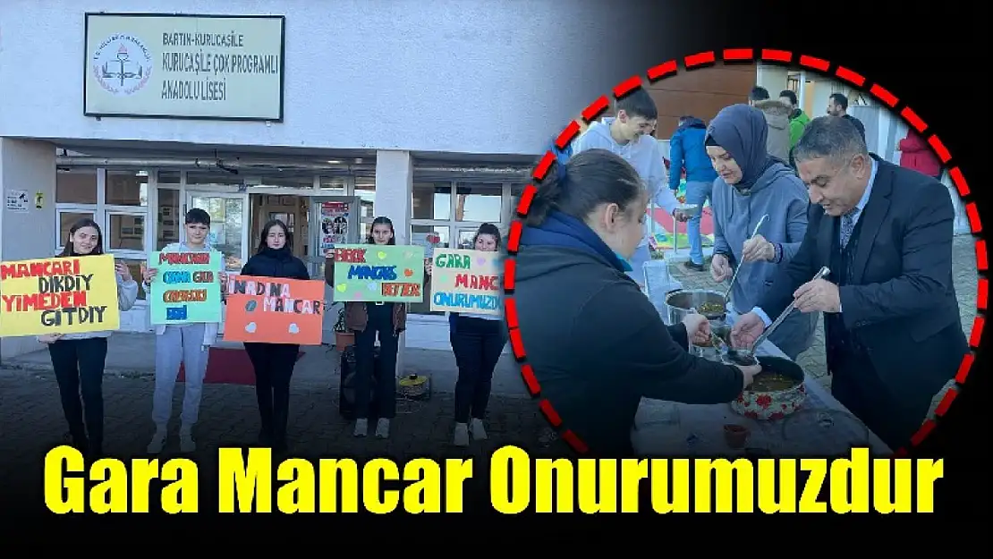 Lise öğrencilerinden Gara Mancar mesajı