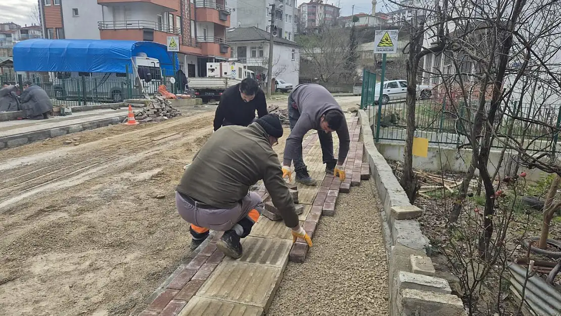 Mahallelerde altyapı çalışması