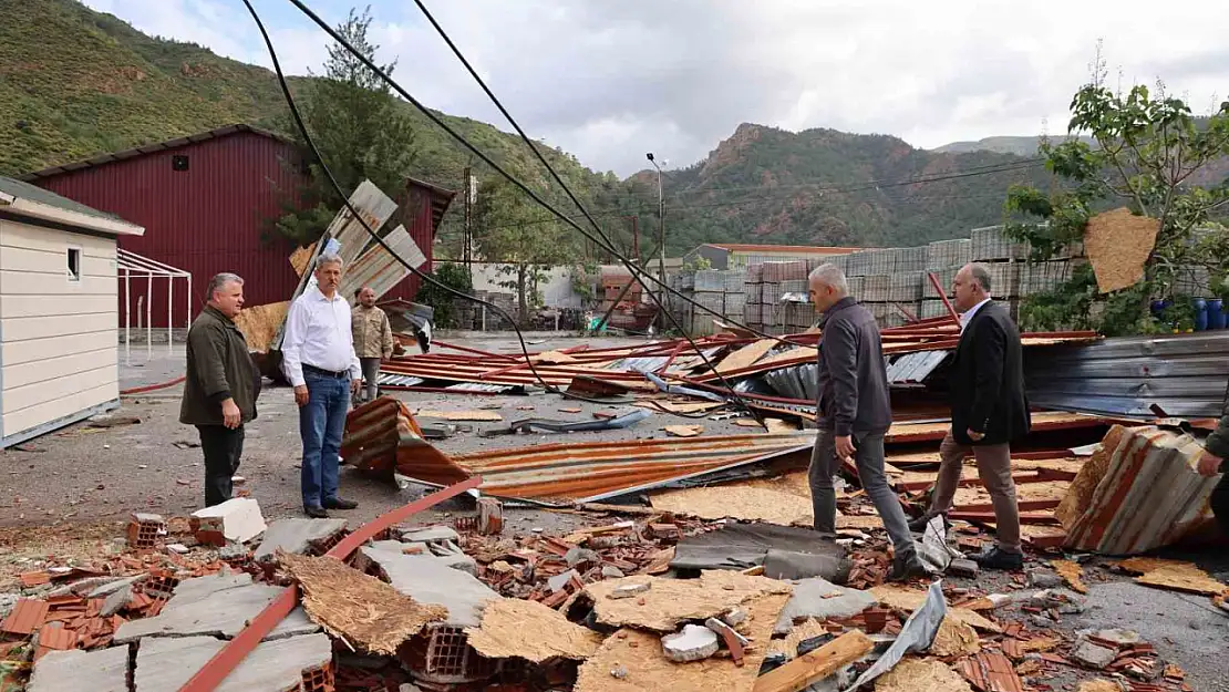 Marmaris'te hortum etkili oldu