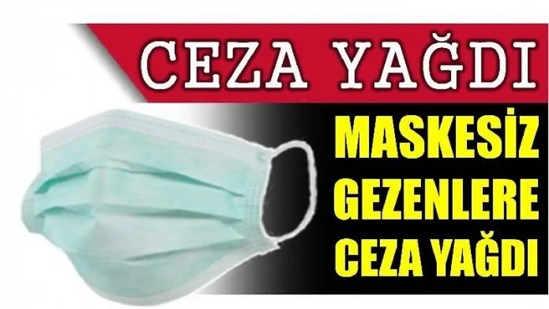 MASKE TAKMAYAN VATANDAŞLARA CEZA