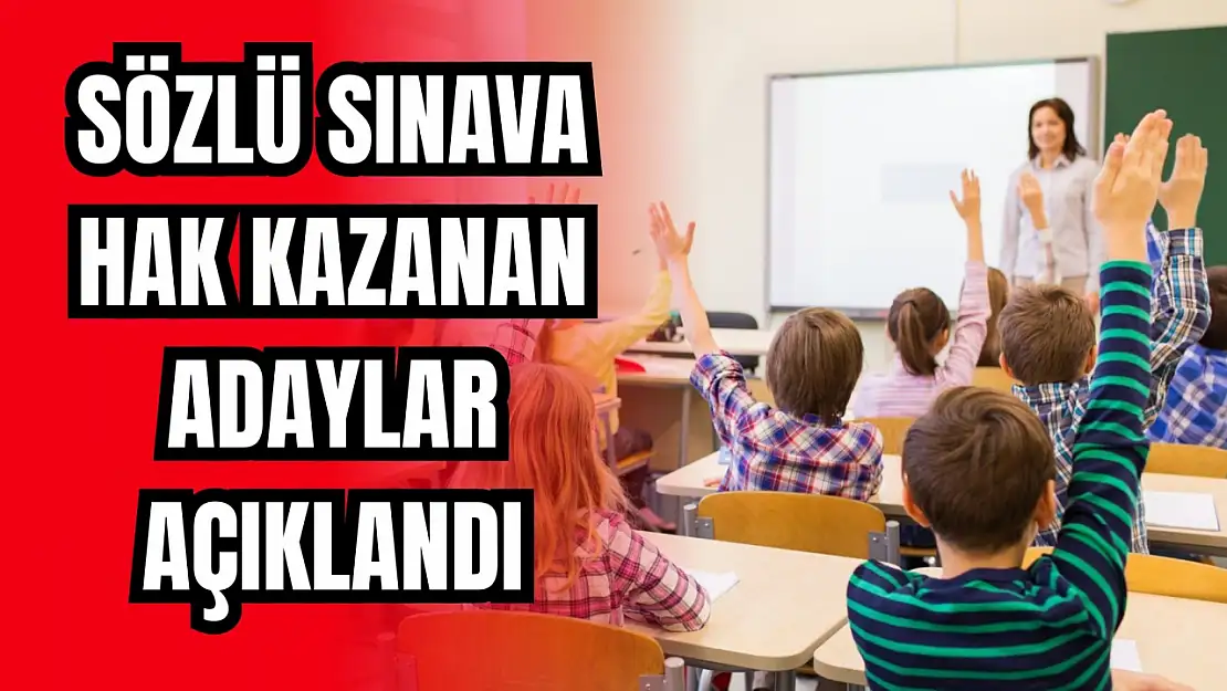MEB'den öğretmen alım duyurusu