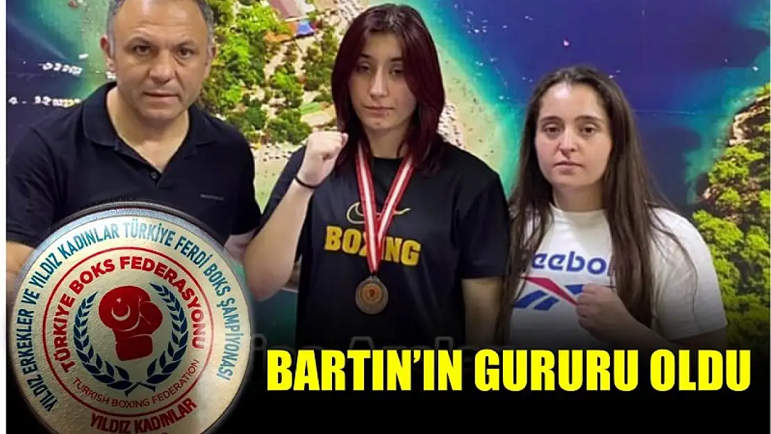 Melisa Bartın'ın gururu oldu