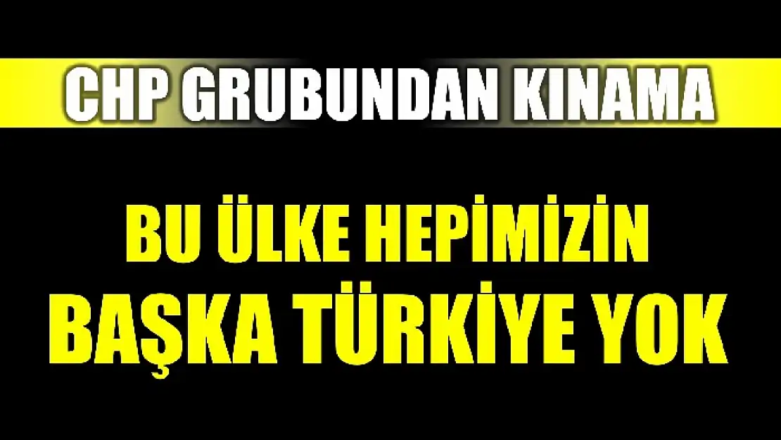 'Menfur saldırıyı şiddetle kınıyoruz'
