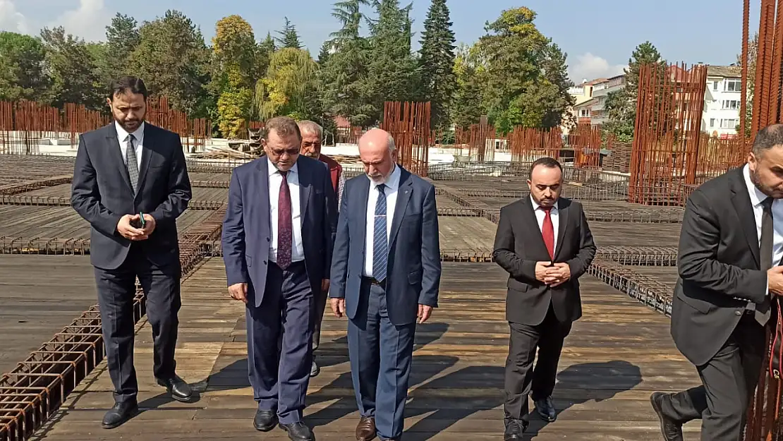 Merkez Camii ve Külliyesi incelendi