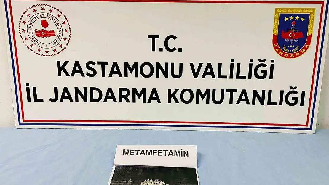 Metamfetamin ile yakalan şahıs gözaltına alındı