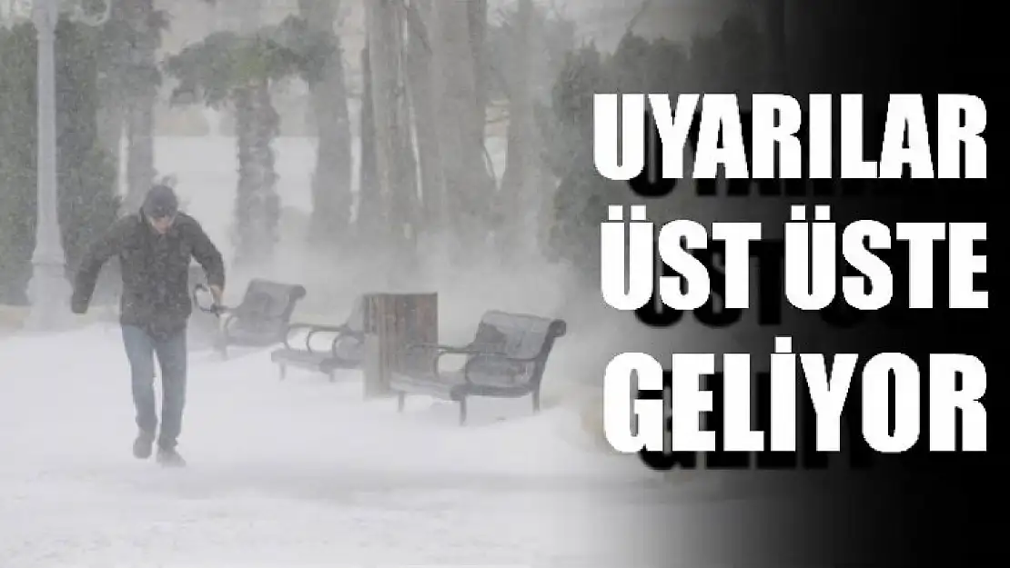 Meteorolojiden bir uyarı daha geldi