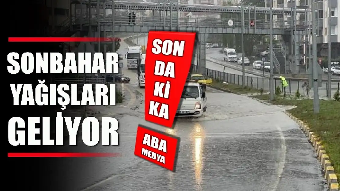 Meteorolojiden yağış uyarısı