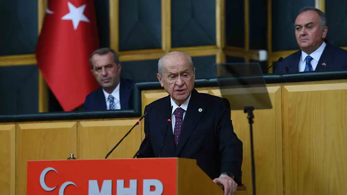 MHP Genel Başkanı Bahçeli, Bizde geri adım yok