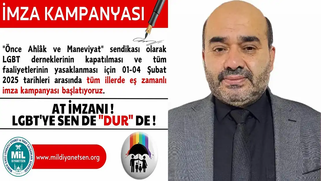 Mil-Diyanet Sen'den imza kampanyası