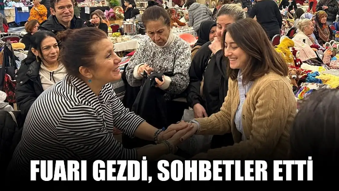 Milletvekili Bankoğlu fuarda