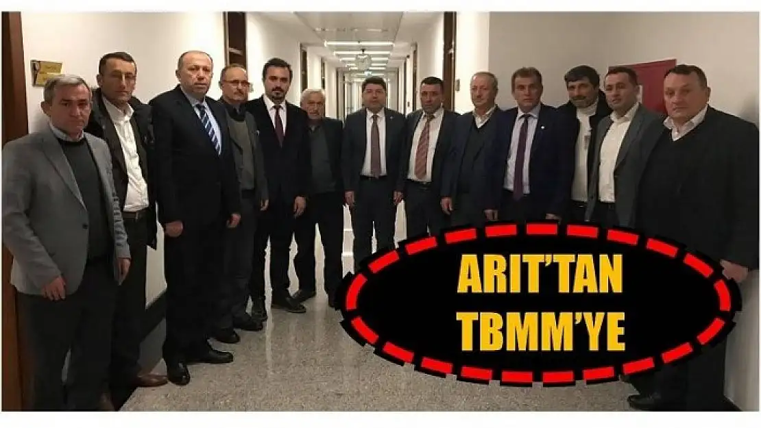 MİLLETVEKİLİ TUNÇ'A ARITLI MUHTARLARDAN ZİYARET