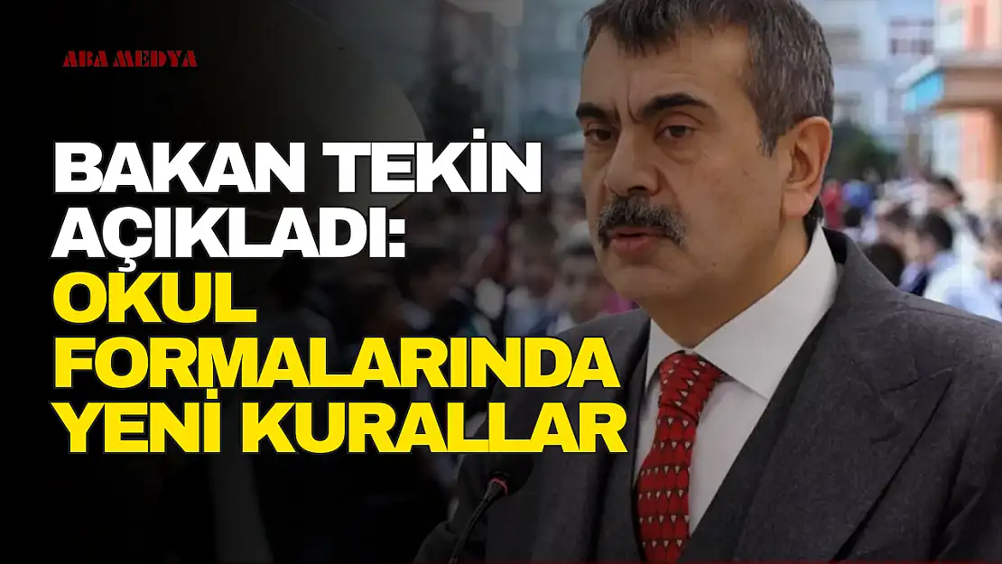 Milli Eğitim'den Okul Formasında Yeni Dönem