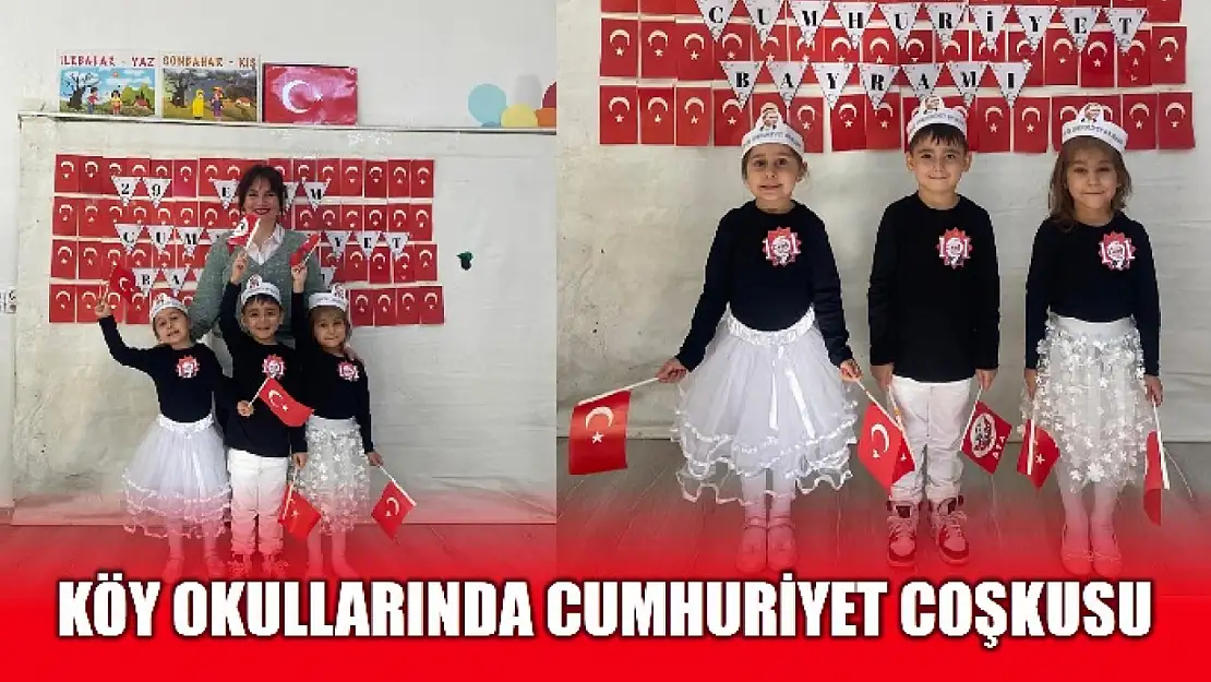 Minikler Cumhuriyet Bayramını kutladı