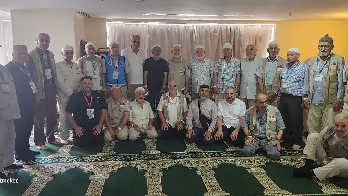 Müftü Keskin, Mekke'de Bartınlı hacılarla buluştu