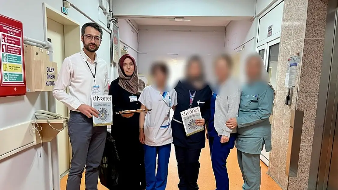 Müftülük 'ten hastane personeline manevi destek