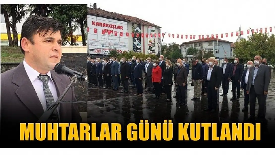 Muhtarlar Günü Bartın'da düzenlenen törenle kutlandı...