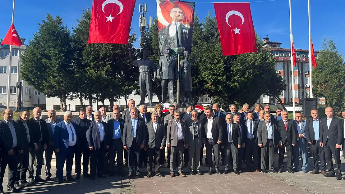 Muhtarlar günü gerçekleştirilen törenle kutlandı