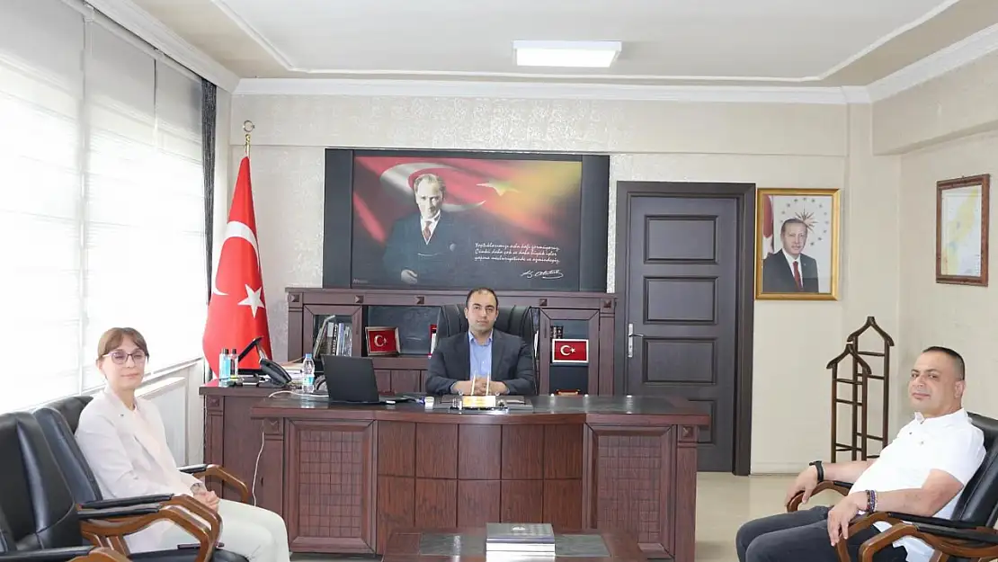 Mustafa Kemal Yılmaz'dan Veda Ziyareti
