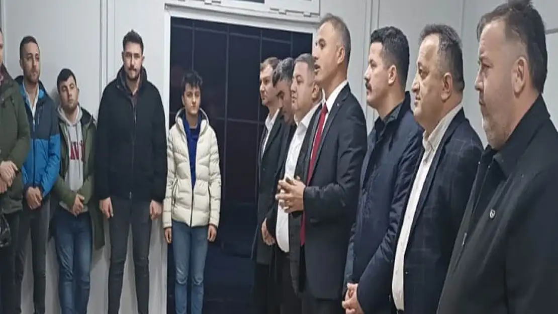 Mutlu, Armutçuk'ta madencilerle bir araya geldi