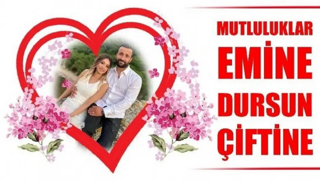 MUTLULUKLAR DİLİYORUZ...