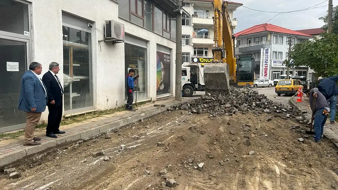 Neşe Dursun Sokak'ta söküm çalışması