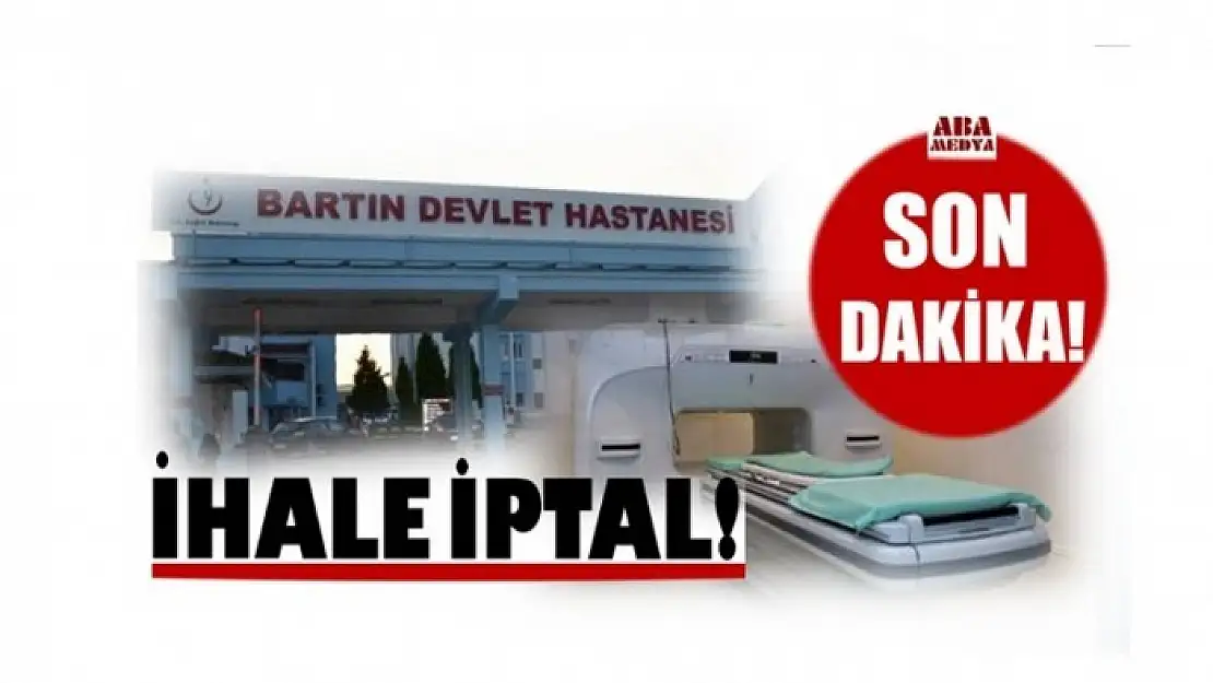 O İHALE İPTAL