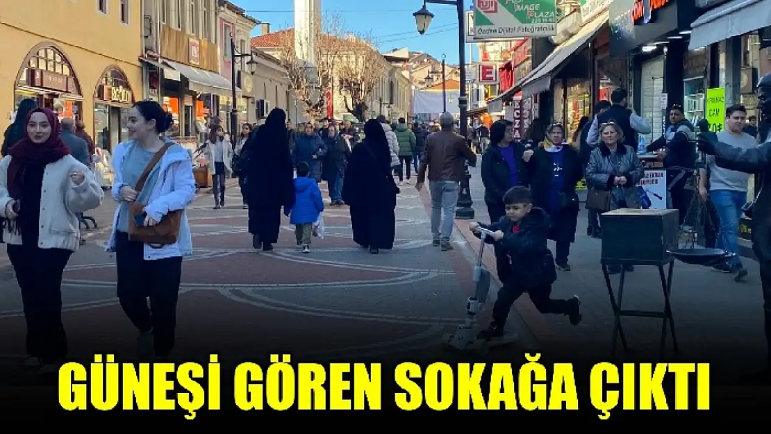 Ocak sonunda yazdan bir gün