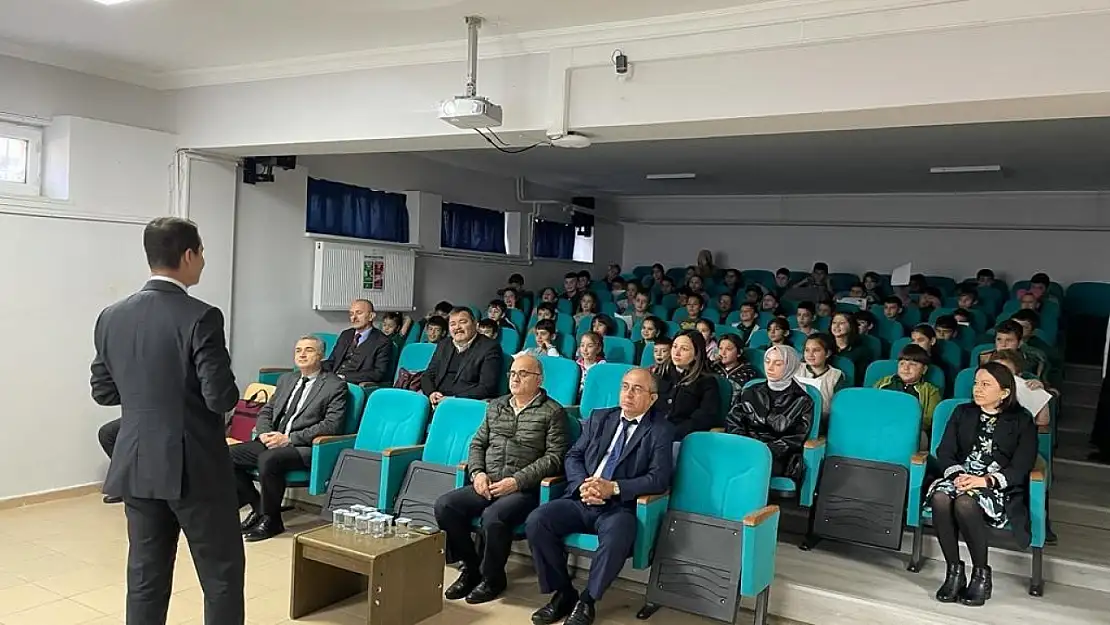 Öğrencilere gıda konferansı