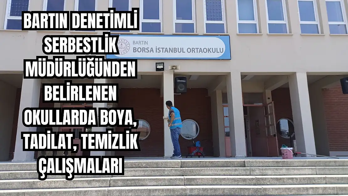 Okullar eğitime hazırlandı