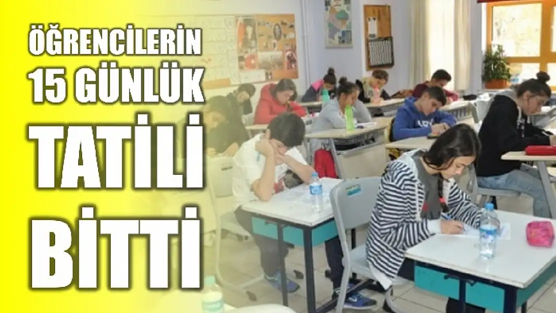 Okullar yarın başlıyor