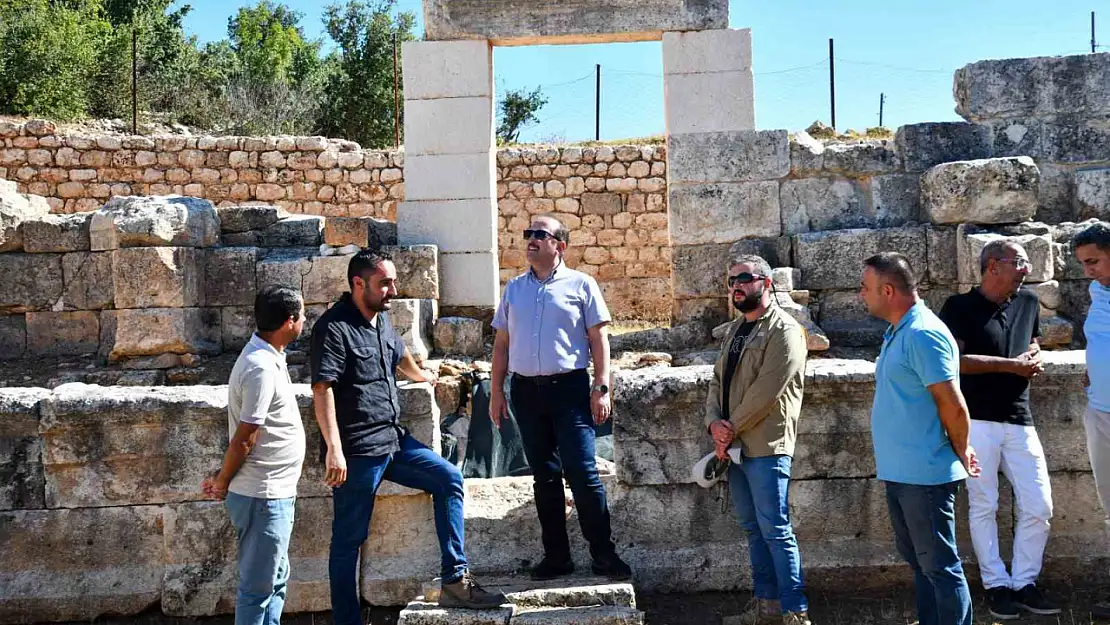 Olba Antik Kenti'nde tarih gün yüzüne çıkartılıyor