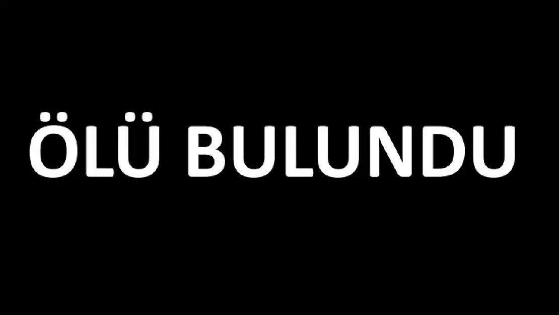 Ölü bulundu