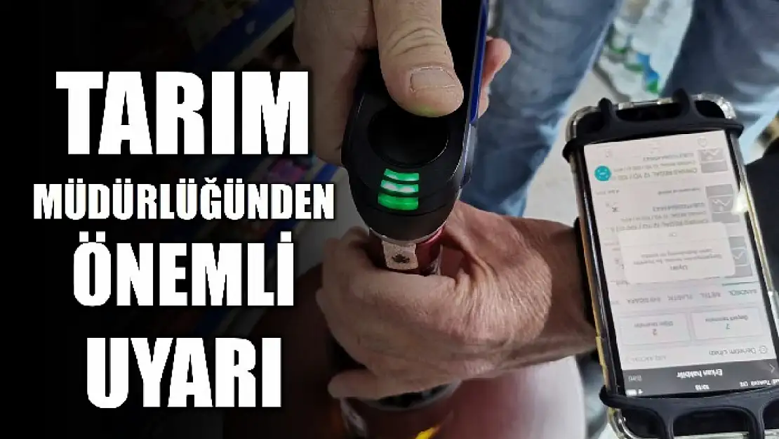 Ölümler arttı, müdürlük uyardı