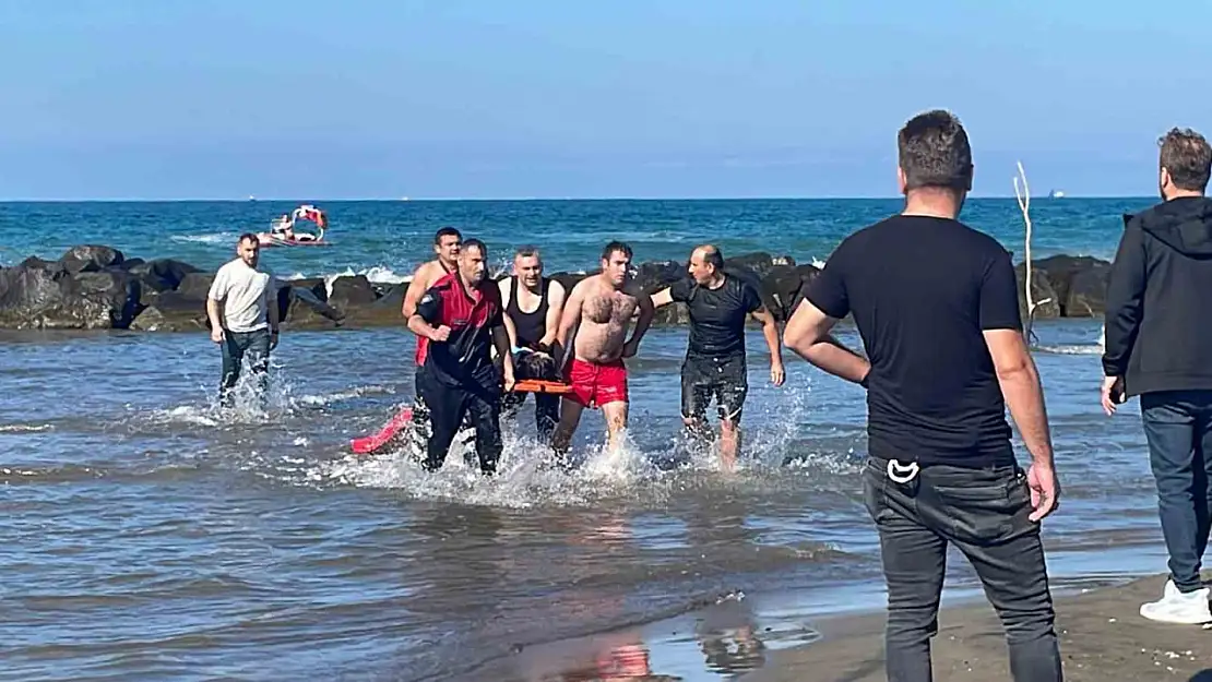 Ordu'da 15 yaşındaki çocuk boğulma tehlikesi geçirdi