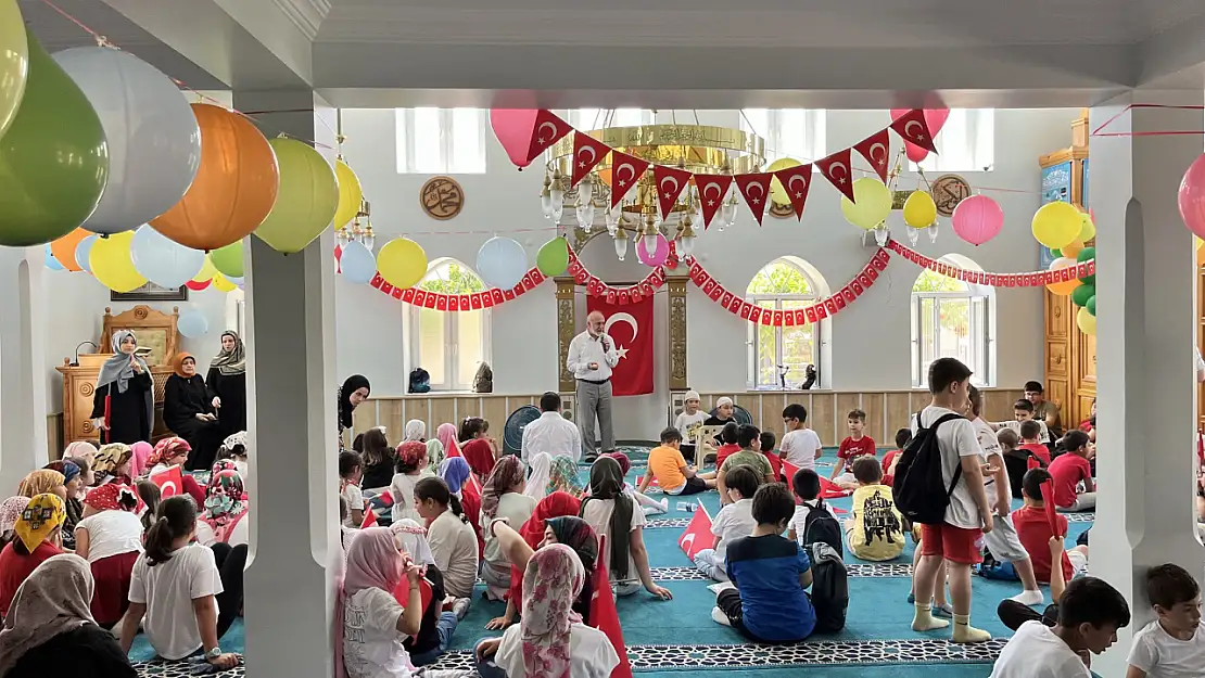 Orduyeri Camii'nde 15 Temmuz programı düzenlendi