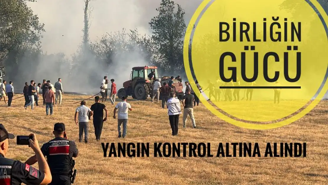 Orman Yangını Kontrol Altına Alındı