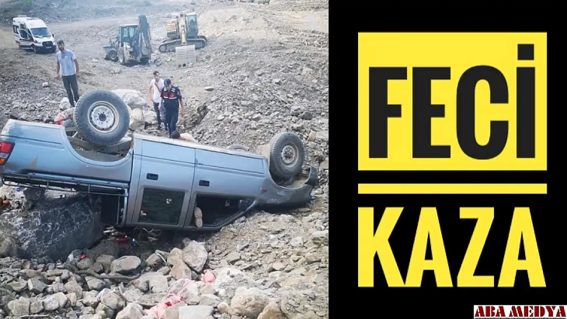 Ormandan dönen ekip kaza geçirdi
