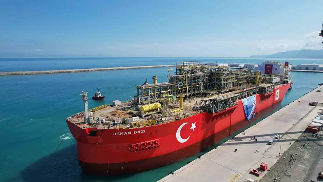 Osman Gazi Gemisi Filyos Limanı'nda