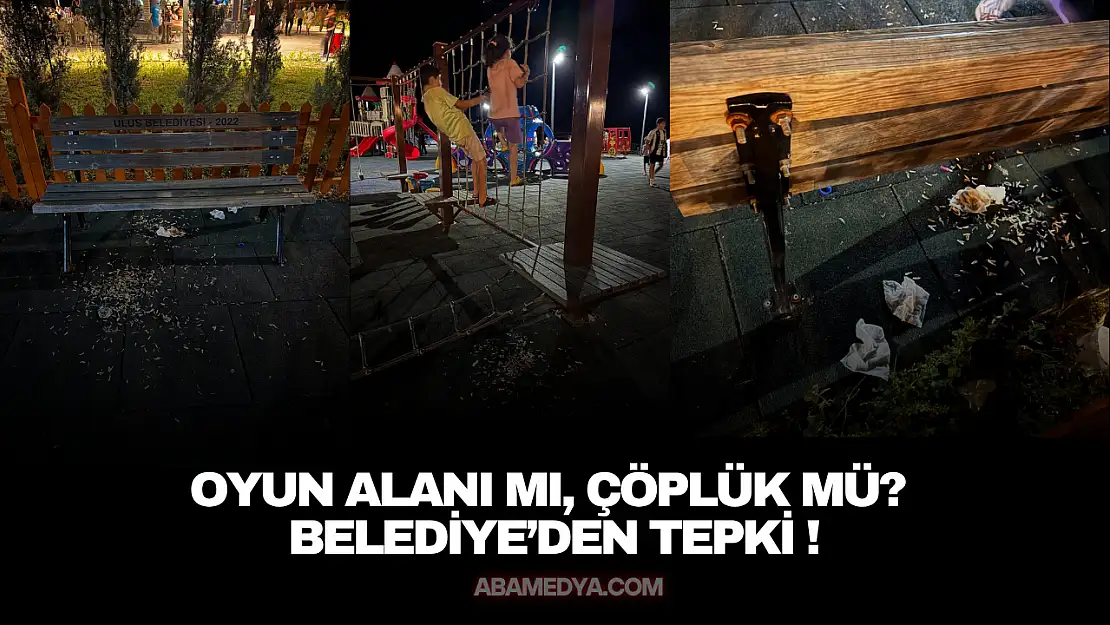 Oyun Alanı mı, Çöplük mü?