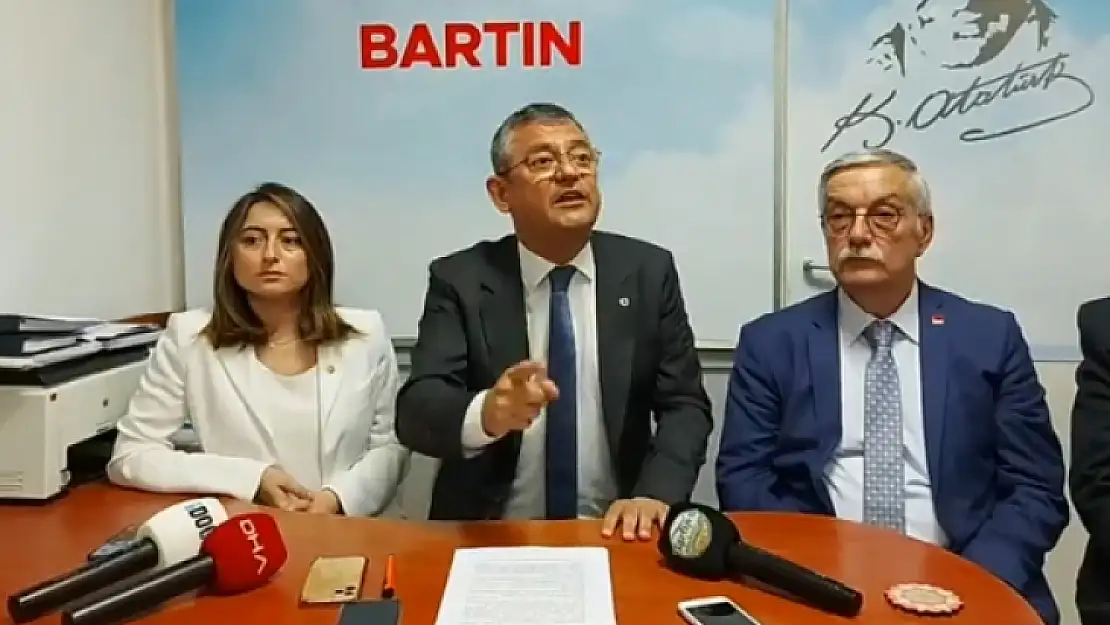 Özgür Özel Sert konuştu